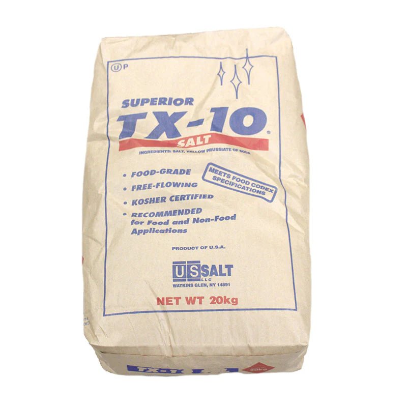 TX-10 - Superior Food Grade Salt Kosher Certified - 20 Kg - Bulk Mart