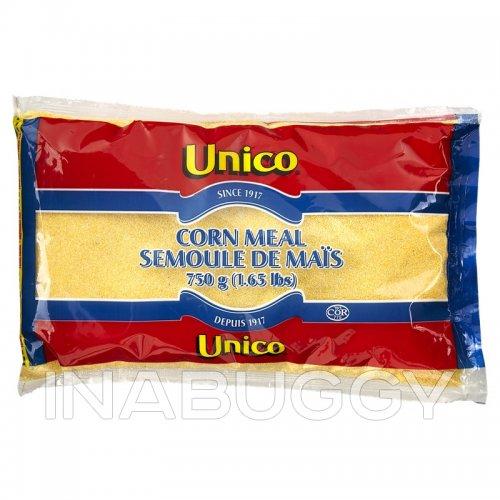Yellow Cornmeal 750g Unico Cornmeal Flour Available Near Me — Bulk Mart