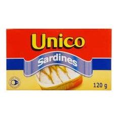 Unico - Plain Sardines - 120 g - Bulk Mart