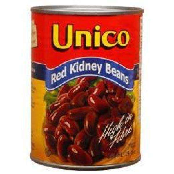 Unico - Red Kidney Beans - 24 x 540 ml - Bulk Mart