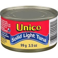 Unico - Solid Light Tuna - 48 x 99 g/Case - Bulk Mart
