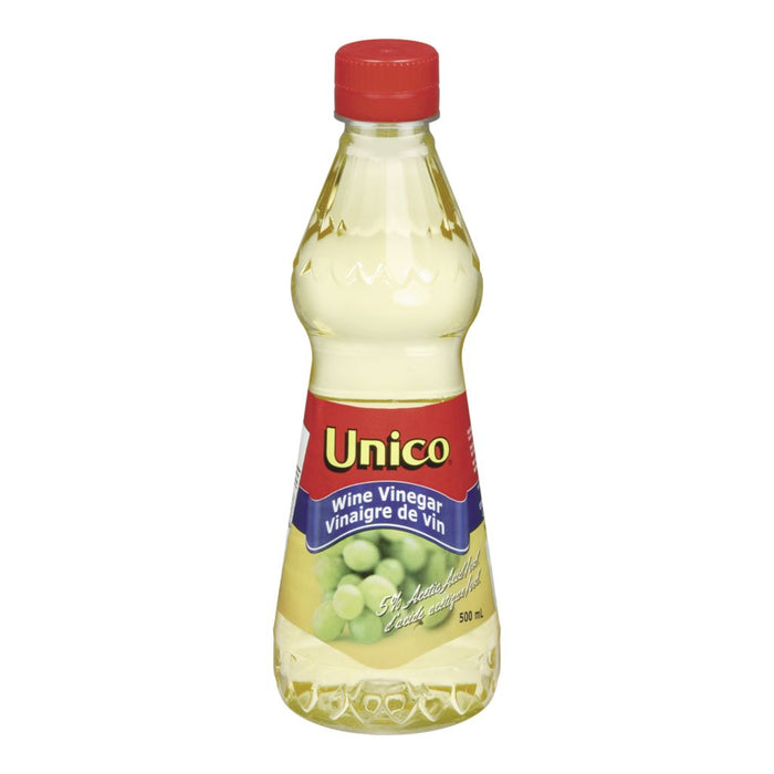 Unico - White Wine Vinegar - 500 ml - Bulk Mart