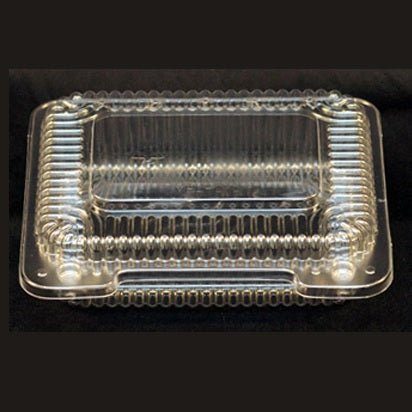 Vespa VEL-071 - 6.9 x 5.9 x 1.95 - Small Brownie Container OPS - 600/Case - Bulk Mart