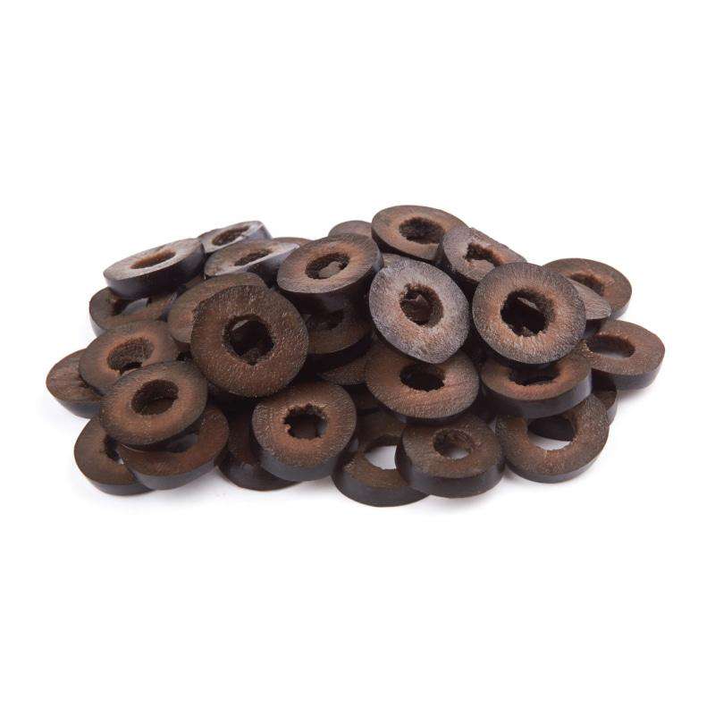 Vesuvio - Sliced Black Olives - 6 x 2.84 L - Bulk Mart