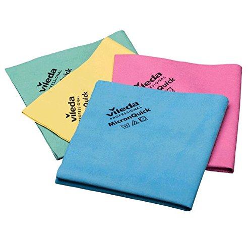 Vileda Professional - PVAmicro 38 x 35cm Microfiber Cloth - 5/Pack - Bulk Mart