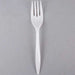 Vintage - Plastic Fork Medium Weight White - 1000/Case - Bulk Mart