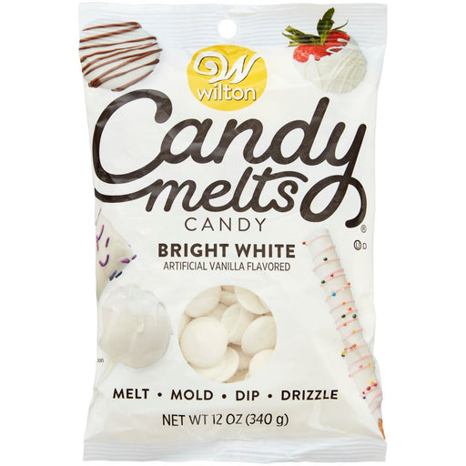 Wilton - Bright White Candy Melts / Wafers 12 Oz - 340g - Bulk Mart