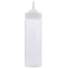 Winco - 24 Oz Squeeze Bottle Clear - 6/Pack - Bulk Mart
