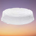 WNA Caterline - A12PETDM 12" PET Dome Lid Clear - 25 / Case - Bulk Mart