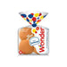 Wonder - White Hamburger Buns - 8 / Pack - Bulk Mart