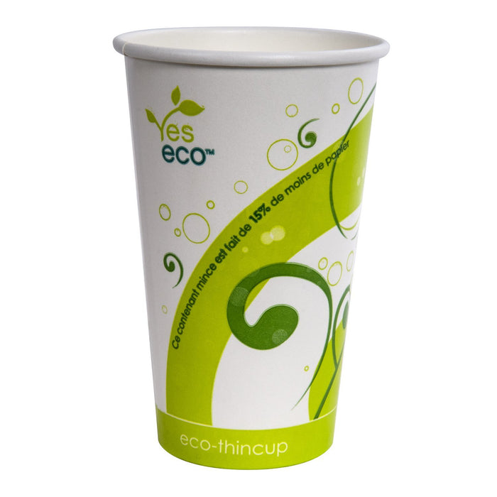 Yeseco - 16 Oz Eco-Thincup Cold Drink Printed Cup - 1000/Case - Bulk Mart