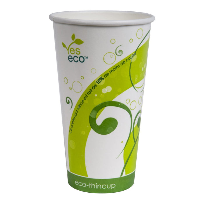 Yeseco - 24 Oz Eco-Thincup Cold Drink Printed Cup - 1000/Case - Bulk Mart