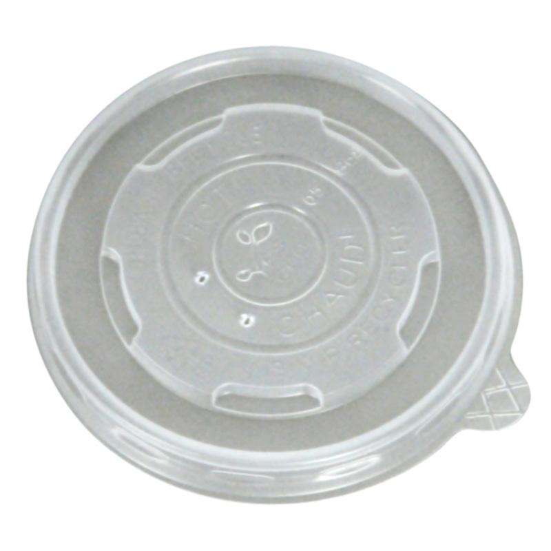 Eco-Friendly Compostable Lid for 12-32oz Paper Bowls 50