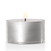Yummi Candles - Unscented Tealight Candles 8 Hour - 10 x 50 pcs/Case - Bulk Mart