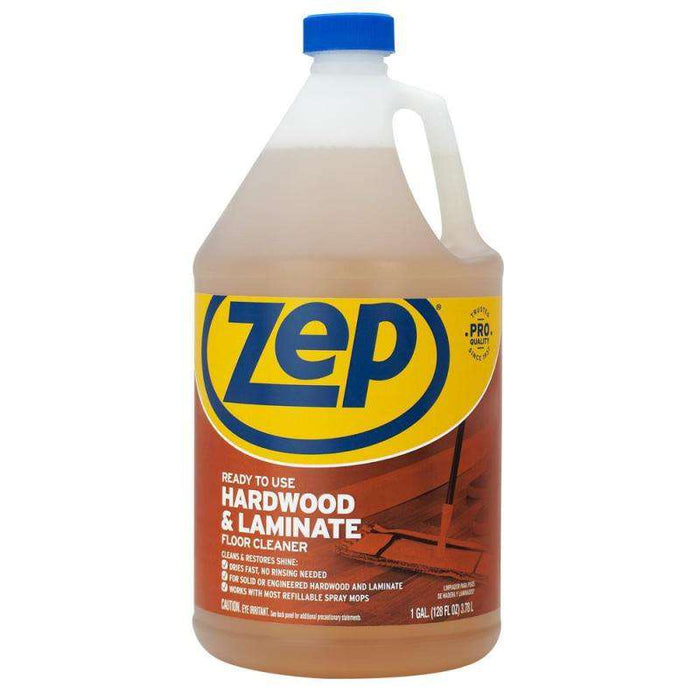 Zep - Commercial Hardwood & Leminate Floor Cleaner - 4 L - Bulk Mart